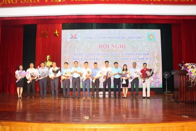 CÔNG TY TUYỂN THAN HÒN GAI TỔ CHỨC HỘI NGHỊ SƠ KẾT CÔNG TÁC SXKD QUÝ II, 6 THÁNG ĐẦU NĂM. TRIỂN KHAI NGHIỆM VỤ QUÝ III, 6 THÁNG CUỐI NĂM 2019
