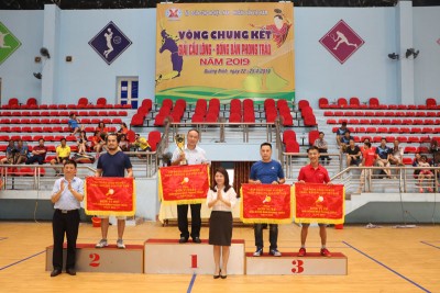 Giải cầu lông - bóng bàn phong trào TKV năm 2019 thành công tốt đẹp
