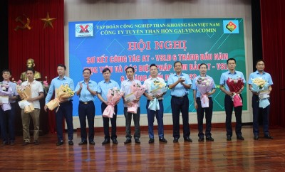 Công ty Tuyển Than Hòn Gai- Vinacomin tổ chức Hội nghị sơ kết Công tác An toàn Vệ sinh Lao động 6 tháng đầu năm 2022