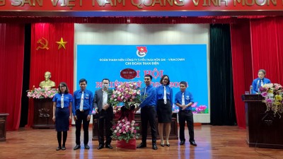 CHI ĐOÀN THAN ĐIỆN TỔ CHỨC ĐẠI HỘI CHI ĐOÀN NHIỆM KỲ 2022 - 2024