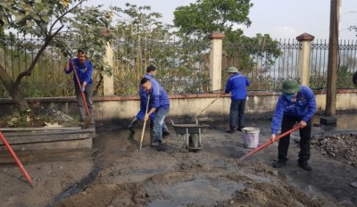 TUỔI TRẺ THAN ĐIỆN THAM GIA ĐẢM NHẬN , HOÀN THÀNH CÔNG TRÌNH VIỆC KHÓ