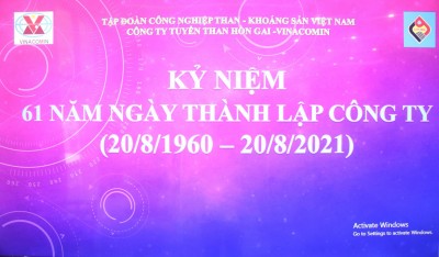 KỶ NIỆM 61 NĂM NGÀY THÀNH LẬP CÔNG TY TUYỂN THAN HÒN GAI- VINACOMIN ( 20/08/1960- 20/08/2021)