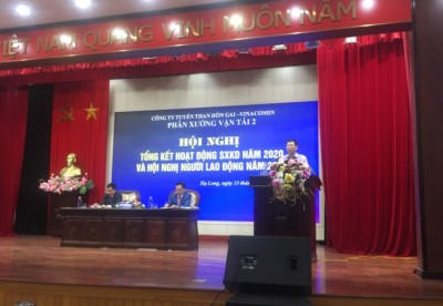 PHÂN XƯỞNG VẬN TẢI 2 TỔ CHỨC HỘI NGHỊ NGƯỜI LAO ĐỘNG NĂM 2021