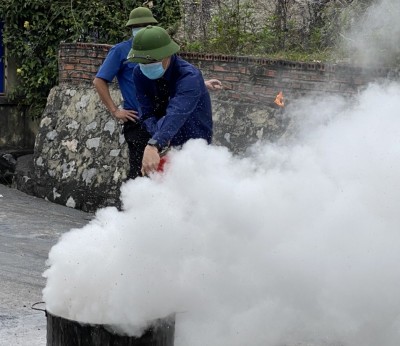 Phân xưởng Than điện – Công ty Tuyển than Hòn Gai - Vinacomin tổ chức diễn tập phương án chữa cháy– cứu hộ cứu nạn năm 2021.