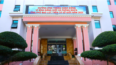 Hình ảnh tuyên truyền tại văn phòng Công ty