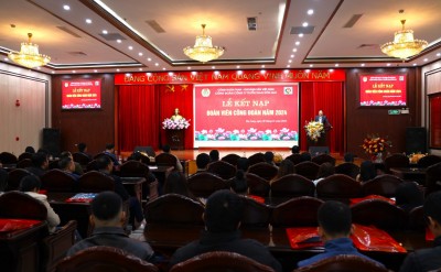 Toàn cảnh chương trình lễ kết nạp