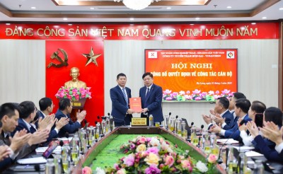 Công ty Tuyển than Hòn Gai - Vinacomin Công bố Quyết định bổ nhiệm Phó giám đốc.