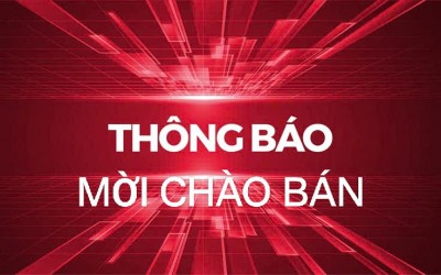 Thông báo mời chào bán: Lô hàng vật tư băng tải, lốp, săm, yếm phế liệu thanh lý