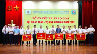 Hội thi An toàn, vệ sinh viên giỏi Công ty Tuyển than Hòn Gai - Vinacomin thành công tốt đẹp