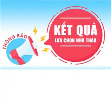 Thông báo kết quả lựa chọn nhà cung cấp: Bộ ấm chén uống trà cấp cho CBCNV trong Công ty