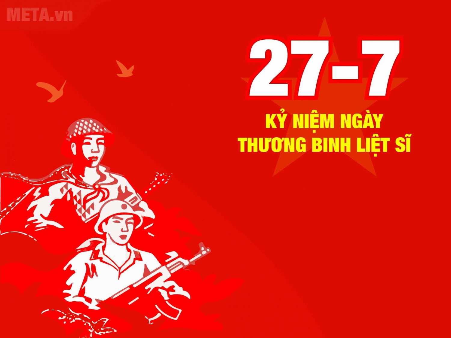 HÔM NAY, 27/7/2022 - KỶ NIỆM 75 NĂM NGÀY THƯƠNG BINH LIỆT SĨ. ------------------------------------------------- ♥️♥️♥️CÔNG ƠN CỦA NHỮNG CHIẾN SĨ ĐÃ NẰM XUỐNG VÌ NỀN ĐỘC LẬP TỰ DO CỦA DÂN TỘC, VĨNH VIỄN KHÔNG BAO GIỜ QUÊN!