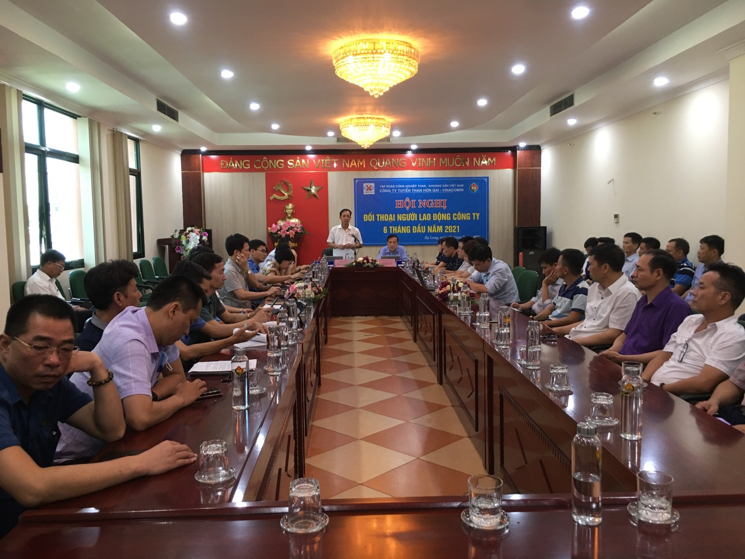 TUYỂN THAN HÒN GAI TỔ CHỨC HỘI NGHỊ ĐỐI THOẠI NGƯỜI LAO ĐỘNG 6 THÁNG ĐẦU NĂM 2021