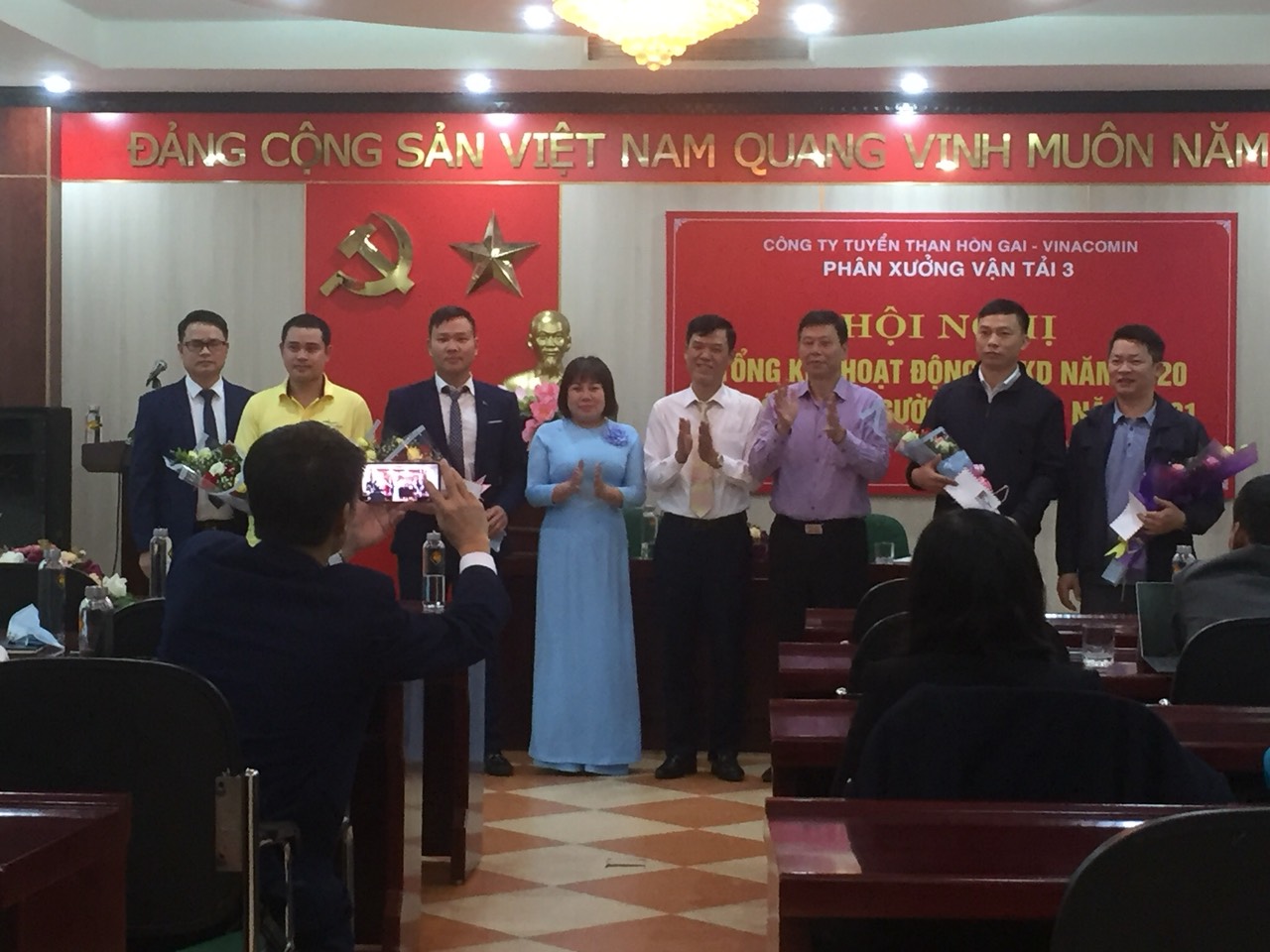 PHÂN XƯỞNG VẬN TẢI 3 TỔ CHỨC THÀNH CÔNG HỘI NGHỊ NGƯỜI LAO ĐỘNG NĂM 2021