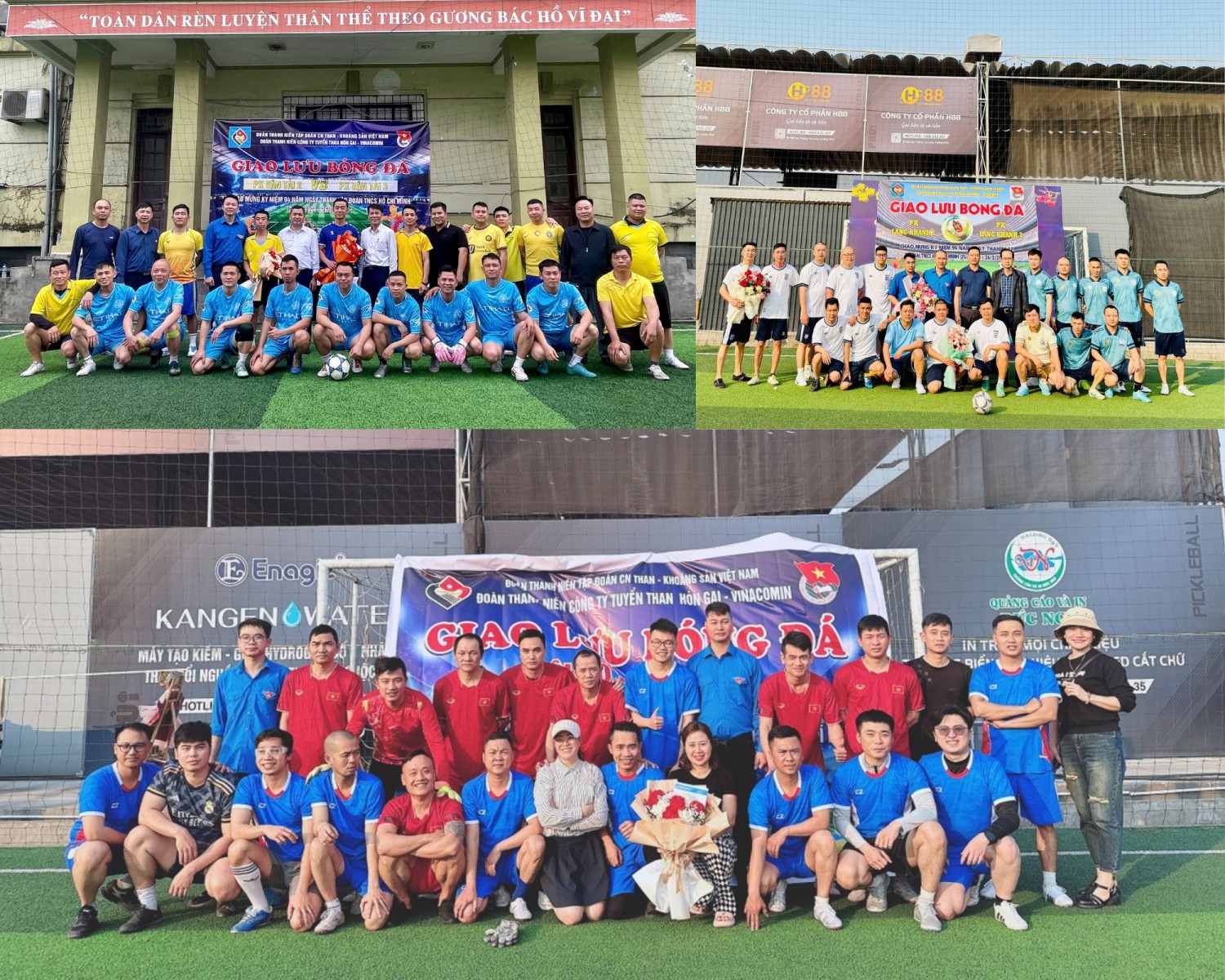 BÓNG ĐÁ GIAO LƯU CÁC ĐƠN VỊ