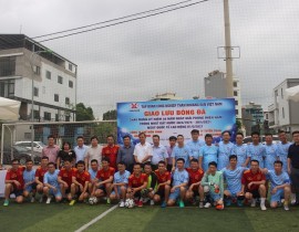 GIAO HỮU BÓNG ĐÁ KẾT CHẶT TÌNH ĐOÀN KẾT