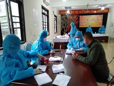 Triển khai xét nghiệm test nhanh COVID-19 cho người lao động trở lại làm việc sau tết Nhâm Dần 2022
