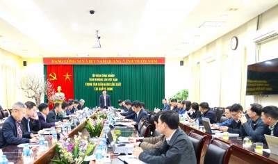 Toàn cảnh buổi làm việc