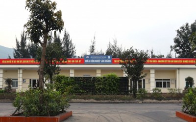 Ảnh: Nhà ăn công nghiệp giữa ca của Công ty tại khu vực Làng khánh