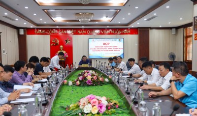 Cuộc họp kiểm điểm tiến độ các dự án băng tải trọng điểm tại Công ty