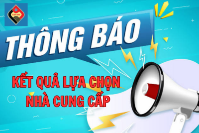 Thông báo kết quả lựa chọn nhà cung cấp mua sắm vật tư sàng, nghiền, luỡi lam 06 tháng cuối năm 2026