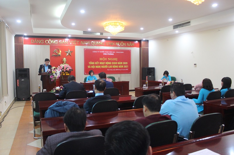 VĂN PHÒNG TỔ CHỨC THÀNH CÔNG HỘI NGHỊ NGƯỜI LAO ĐỘNG NĂM 2021